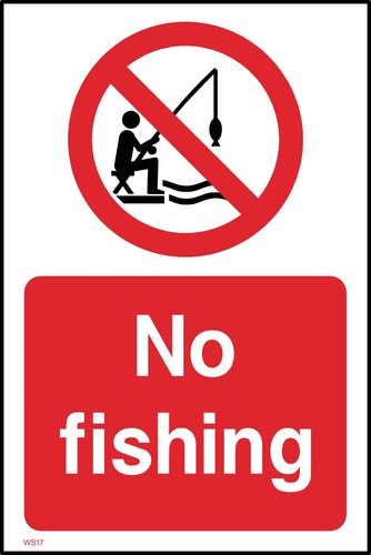 Fishing sign sticker - sticker,