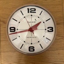 Newgate Bubble Black Wall Clock