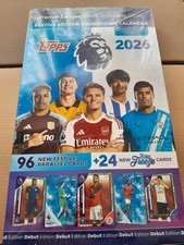 Topps Premier League 2025/2026 Festive Countdown Calendar Post Now 