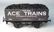Ace Trains O gauge 'Ace Trains' private owners coal wagon