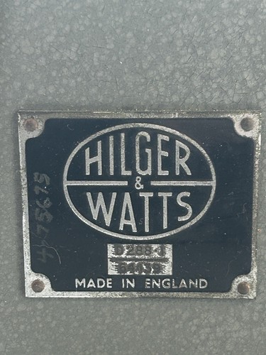 Vintage hilger watts england - &,