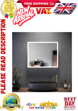 Bathroom Led Mirror Backlit Bathroom Mirror with Shaver Socket  600 x 500 mm