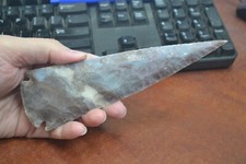 AGATE STONE SPEARHEAD