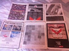 THE STONE ROSES - MAGAZINE ADVERT SMALL POSTER second coming live she bangs +