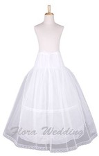 GIRL 2-HOOP 1 NET CHILD PETTICOAT/KID UNDERSKIRT,31-32"