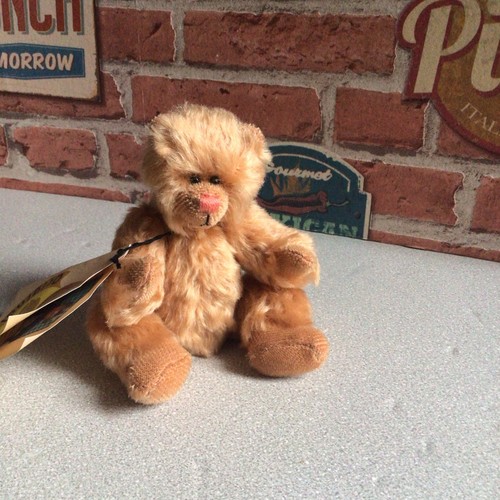 Miniature artist bear - bear, bim,