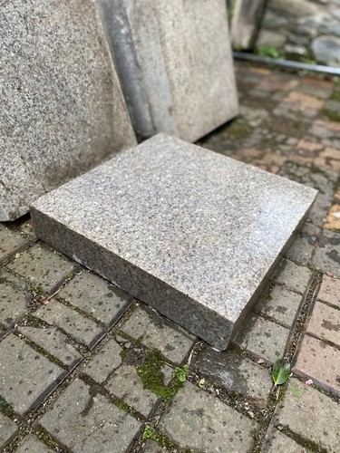 Granite square paving - granite,