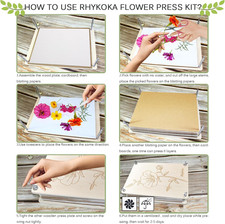 Rhykoka Large Flower Press Kit