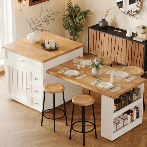 Extendable kitchen island - extendable,