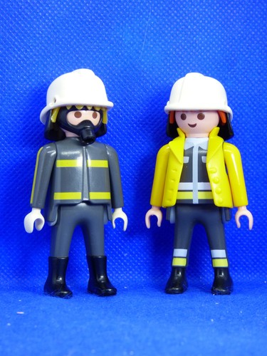 Playmobil fire rescue 2x - fire,
