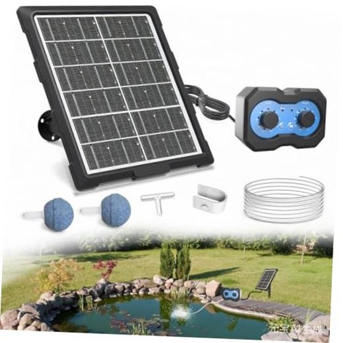 Lewisia solar pond aerator - solar,