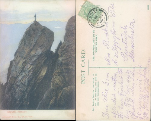 Scafell pinnacle with - scafell,