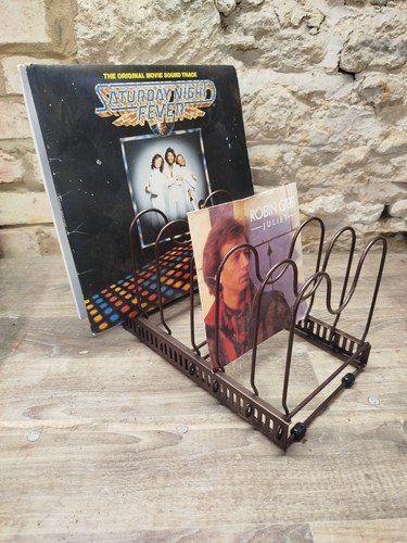 Wire record rack storage - storage, 7"