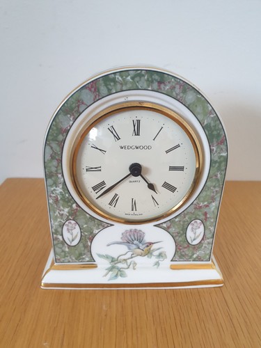 Wedgwood porcelain clock - porcelain,
