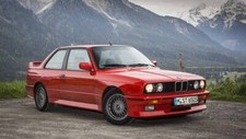 BMW M3 EVO E30 RED FRONT CAR