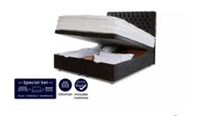 DFS Claxby Double (4ft6) Ottoman Special Set Bed