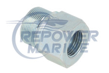 Fuel input nut - nut, for