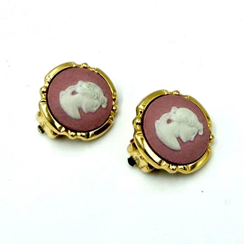 Wedgwood jasperware pink clip - jasperware,