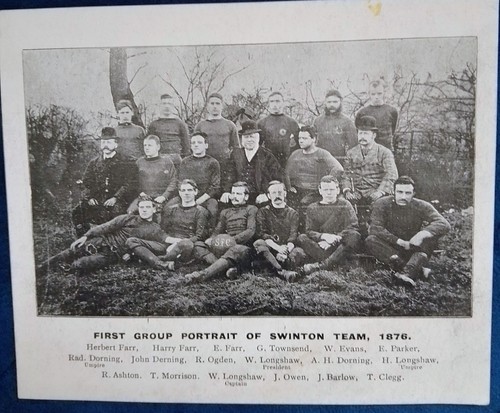 1876 rare vintage - rare, rugby