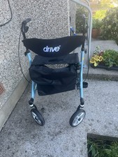 DRIVE NITRO SL 4-Wheel Mobility Walker. Blue