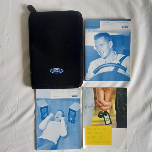 Ford max owners manual - owners, +