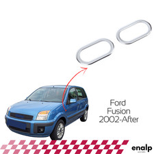 Chrome Signal Light Frame Trim