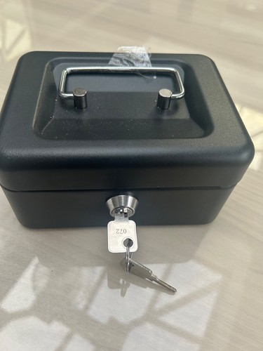 Money box tin steel - money, metal