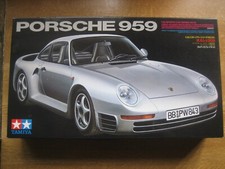 Tamiya 1/24 Scale Porsche 959. Model Has been Started Spares/Custom/Diorama Use