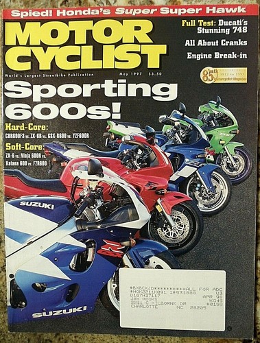 Motorcyclist may 1997 honda - motorcyclist,