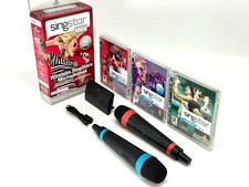 Sony PS3 SingStar Vol 1 - 3 + Mics Wireless SingStar Microphones with Receiver