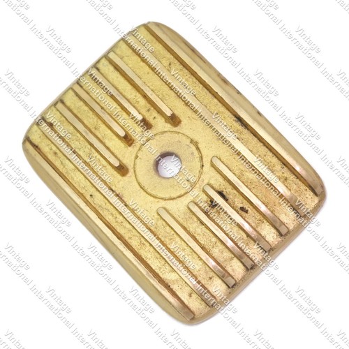Flanged brass tappet - cover, for