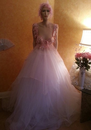 Pink white fantasy goddess - pink,