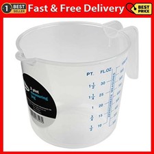 2 Pint Transparent Plastic