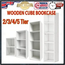 Cube 2 3 4 5 Tier Wooden