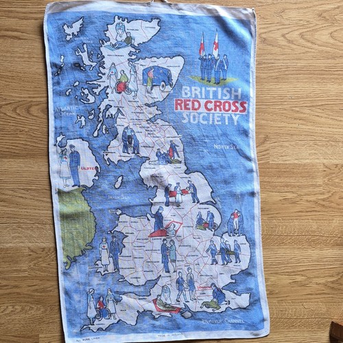 British red cross society - red,