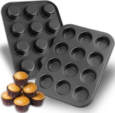 12 CUPS MUFFIN CAKE PAN BAKING