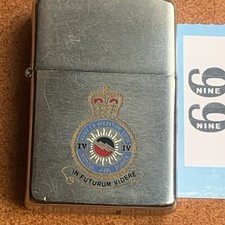Rare Zippo Lighter 1989 RAF