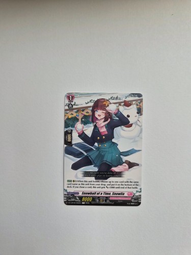Cardfight vanguard snowball - vanguard,