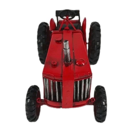 Tin plate red - tractor, –