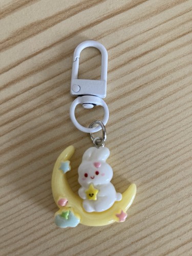 Bunny rabbit moon kawaii - rabbit,