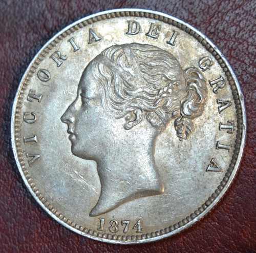 1874 queen victoria - 1874, silver