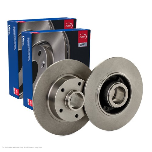 Apec rear brake discs - discs, for