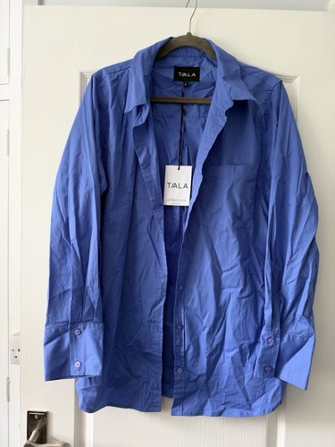 Tala oversize poplin shirt - oversize, in