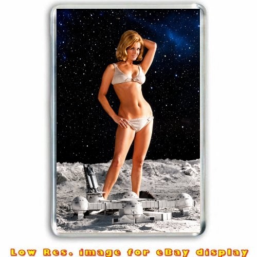 Retro sci ufo moonbase - sci,