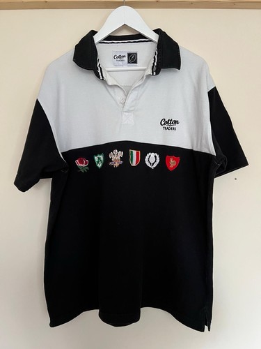 Cotton traders rugby polo - rugby,