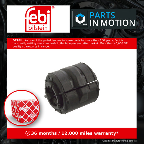 Anti roll bar - anti, bush