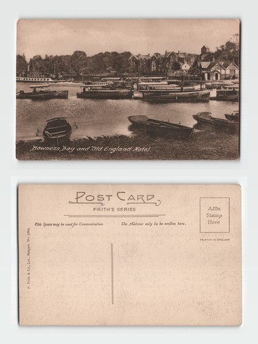 Postcard bowness bay and - bay, old