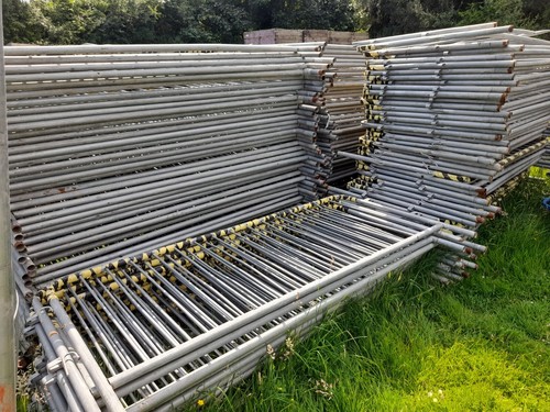 Galvanized barriers - barriers, x