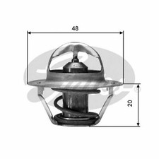 Fits Ford Sierra 2.0i DOHC Genuine Gates Thermostat