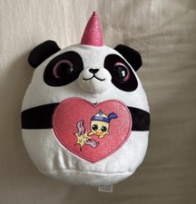 Zuru Rainbocorns Panda Unicorn Soft Toy with Boo-Boocorn Heart Pre-owned